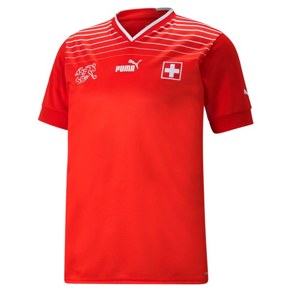 Camiseta Suiza 1st 2022 Rojo